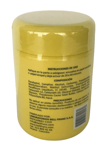 Gel reductor de grasa