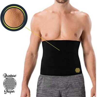 cinturilla sauna cerrada para hombre Rainbow Shaper