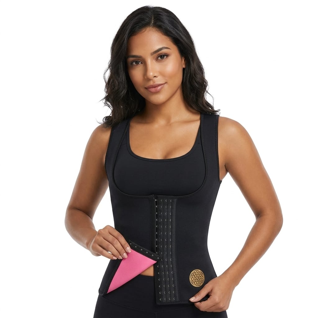FAJA CHALECO CERRADA MUJER PINK