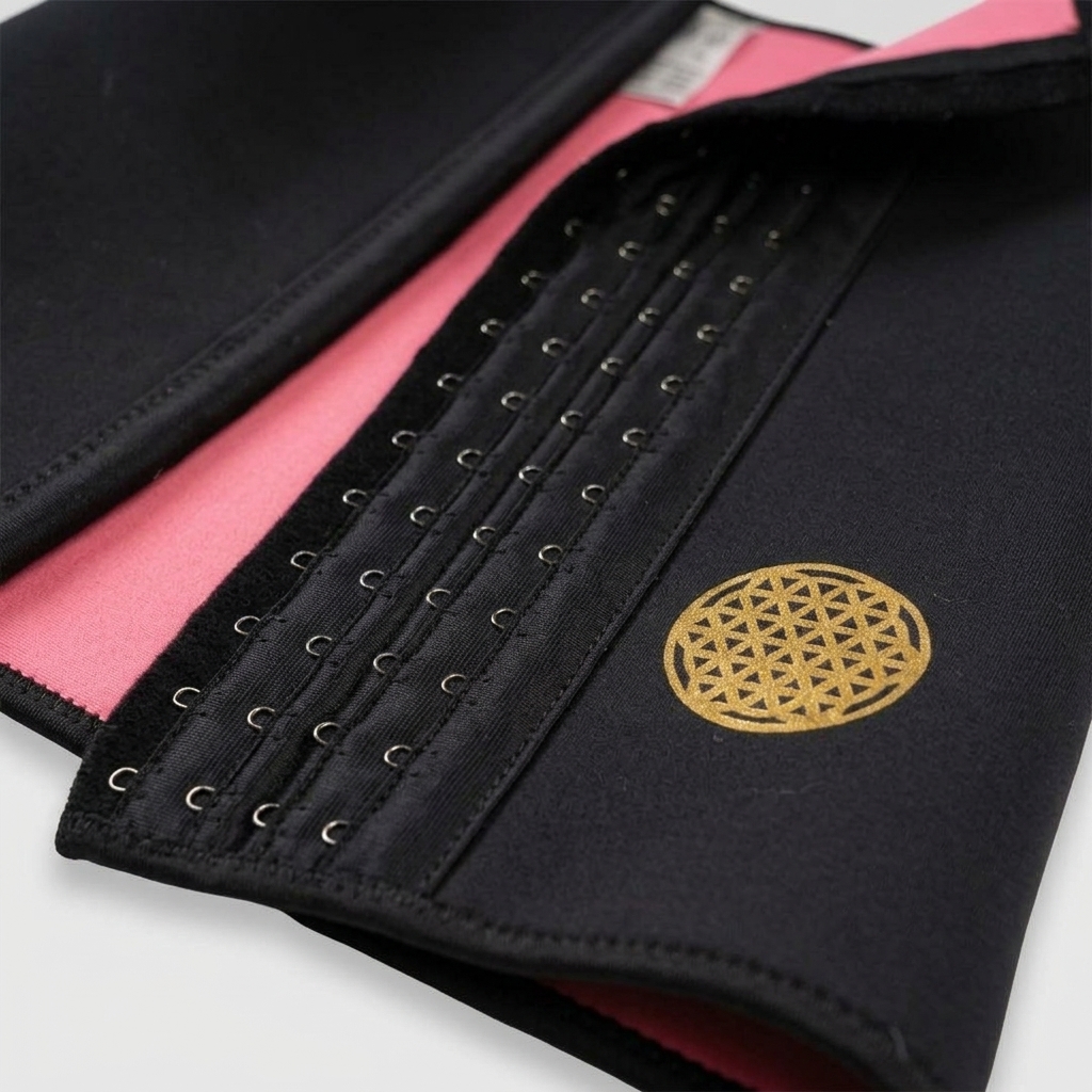 cinturilla broches pink
