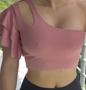 Blusa Corta Mujer croptop